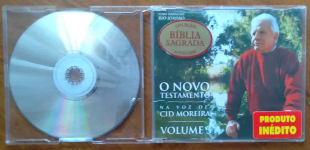 Cd Bíblia Sagrada na voz de Cid Moreira / vol 3 Novo Testamento.