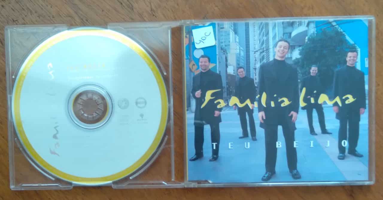Cd single Família Lima / Teu beijo
