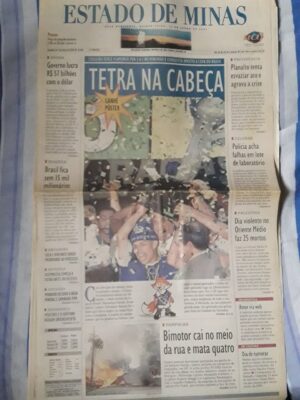 Estado de Minas – Edição Especial Cruzeiro tetracampeão da Copa do Brasil