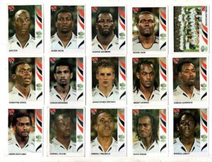 Figurinha – Album Copa do Mundo Alemanha 2006 – Time de Trinidad e Tobago - Valor Unitario