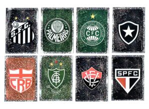 Figurinhas – Album Campeonato Brasileiro 2017 - Escudos - Panini - Valor Unitario