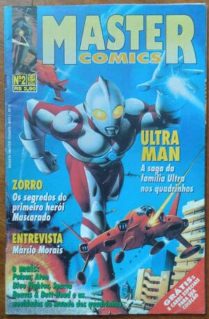 Gibi Master Comics Escala 2 / Ultra Man / contém cards.