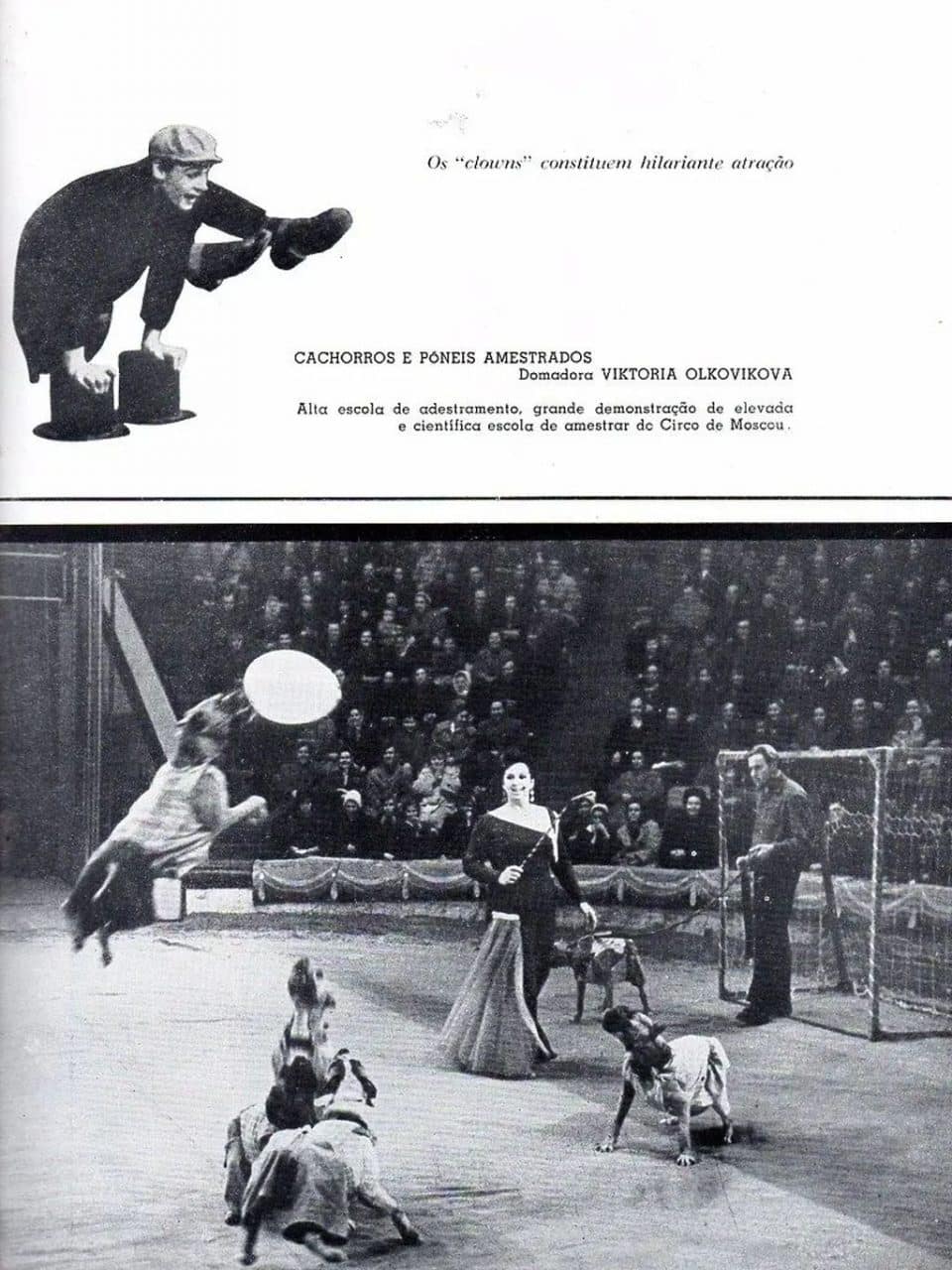 | Casa do Colecionador Memorabilia Grande Circo De Moscou Programa Souvenir 1966