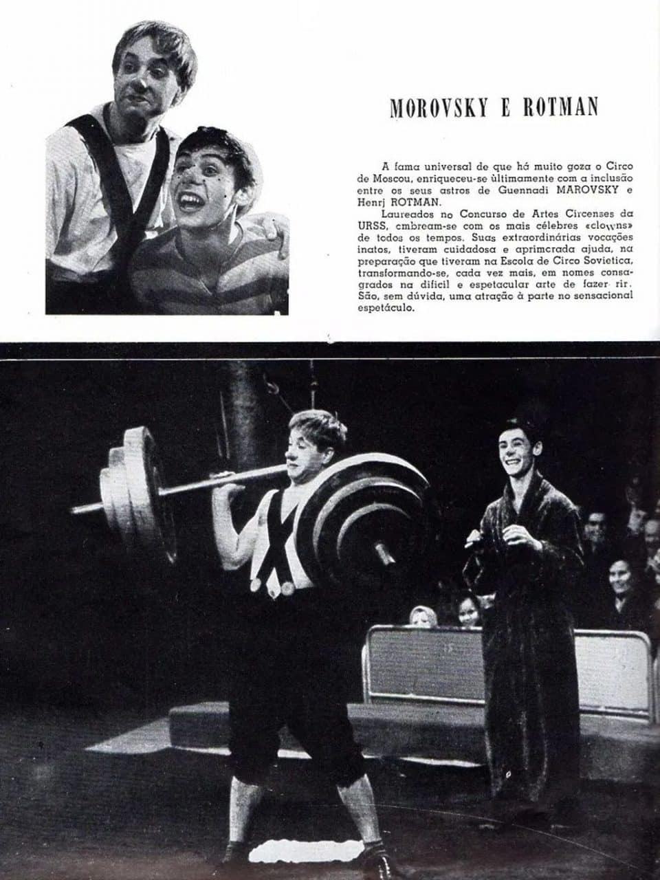 | Casa do Colecionador Memorabilia Grande Circo De Moscou Programa Souvenir 1966