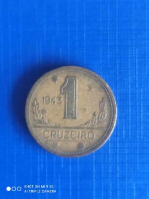 Moeda 1 Cruzeiro 1943