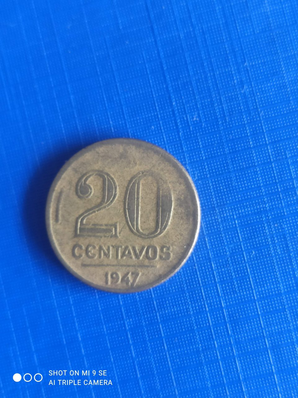 | Casa do Colecionador Moeda 20 centavos 1947 sem estrela