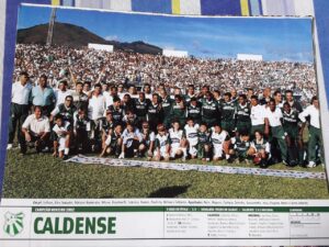Pôster Placar – Caldense campeão mineiro 2002