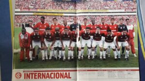 Pôster Placar – Internacional campeão gaúcho 2002
