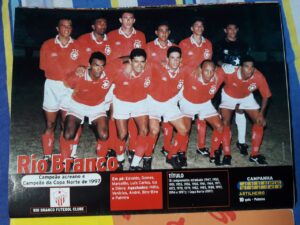 Pôster Placar – Rio Branco campeão acreano e da Copa Norte 1997