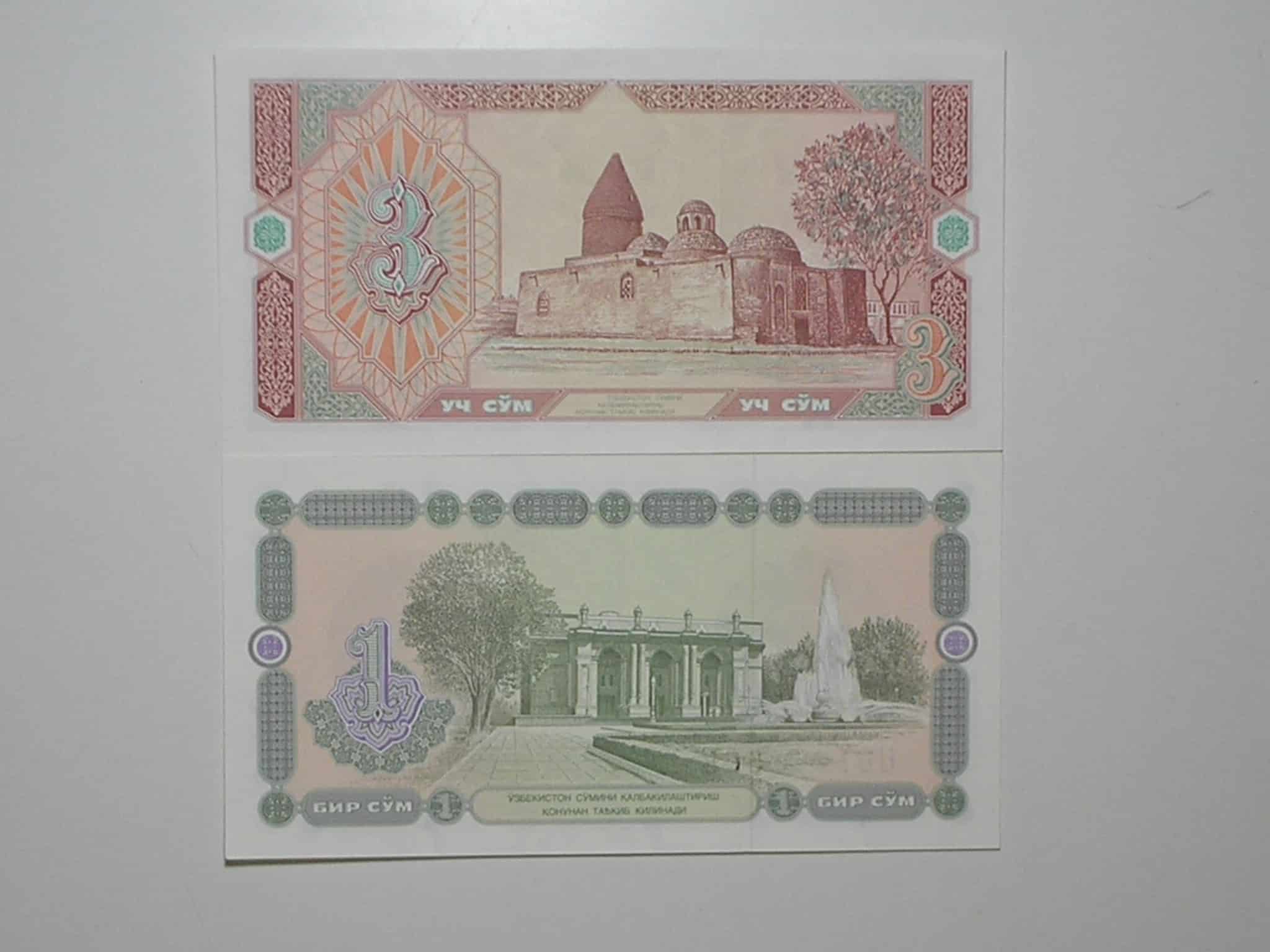 | Casa do Colecionador Uzbekistan) 1 / 3 Som - 1994 / Flor de Estampa / ce04