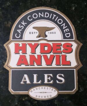 Bolacha de Chopp Estrangeira (Inglaterra) Hydes Anvil