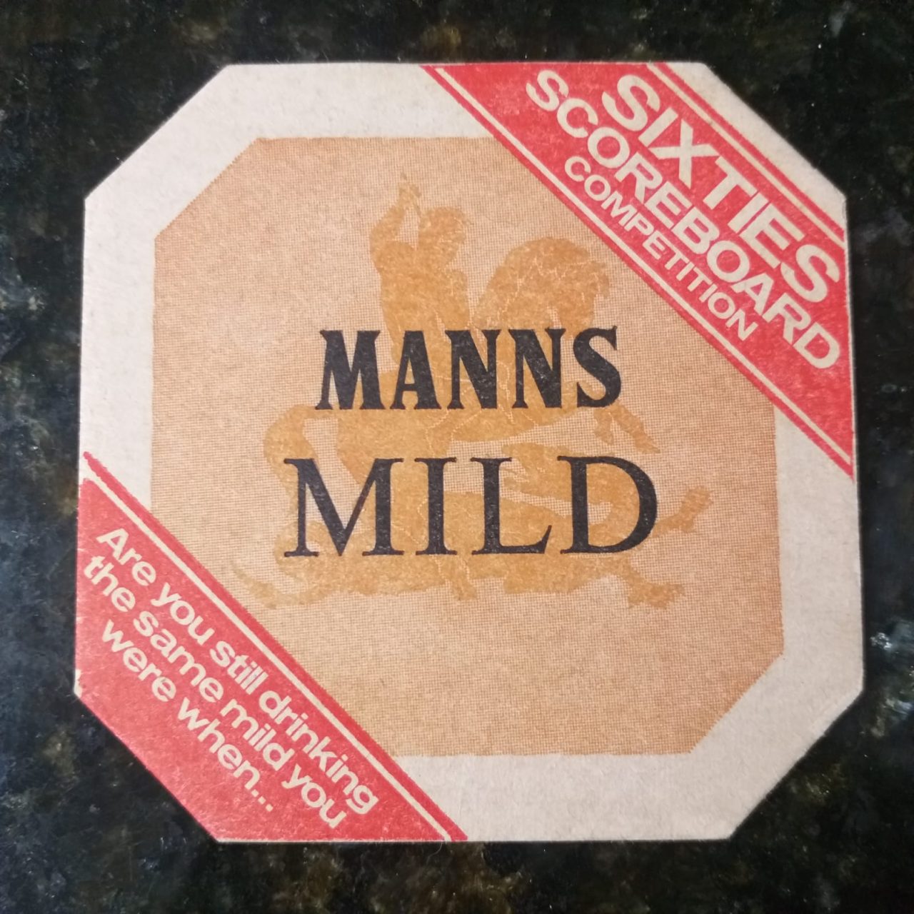 Bolacha de Chopp Estrangeira (Inglaterra) Manns Mild
