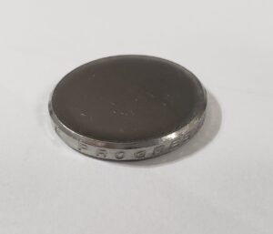 Disco Liso com Borda Gravada para moeda 50 Centavos