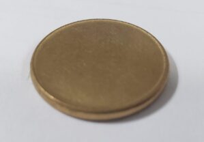 Disco liso para moeda de 25 centavos