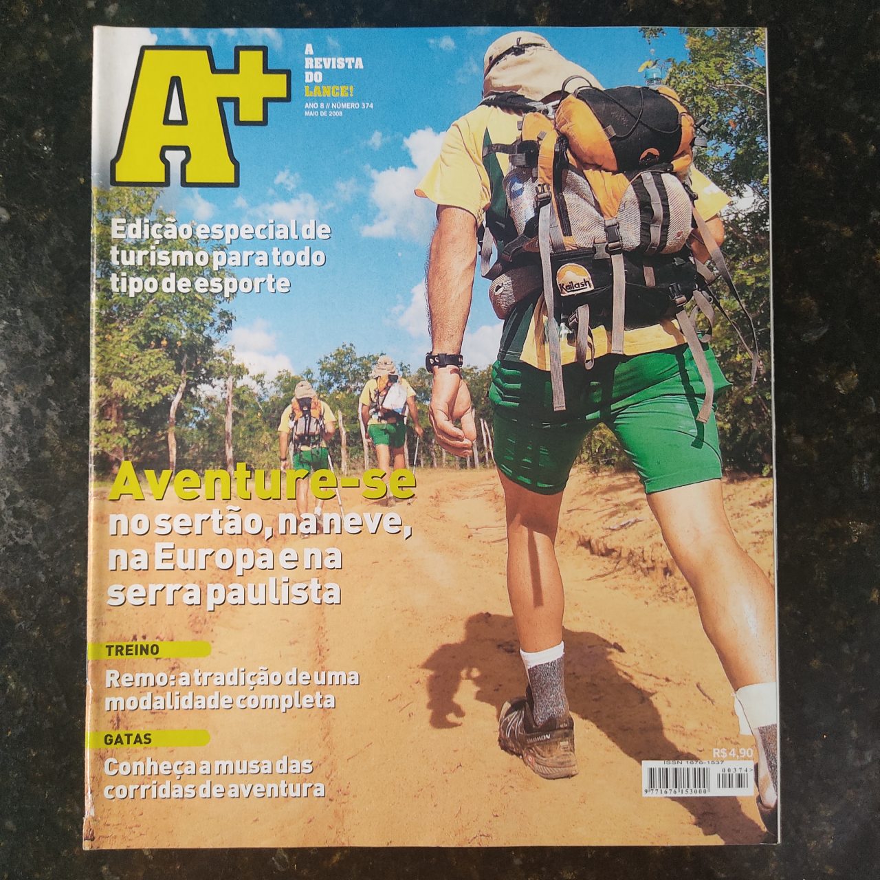 Lance A+ Nº 374 - Aventure-se - Maio 2008 (Revista)
