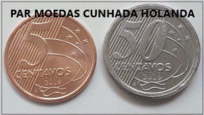 moedas com a letra a Casa do Colecionador