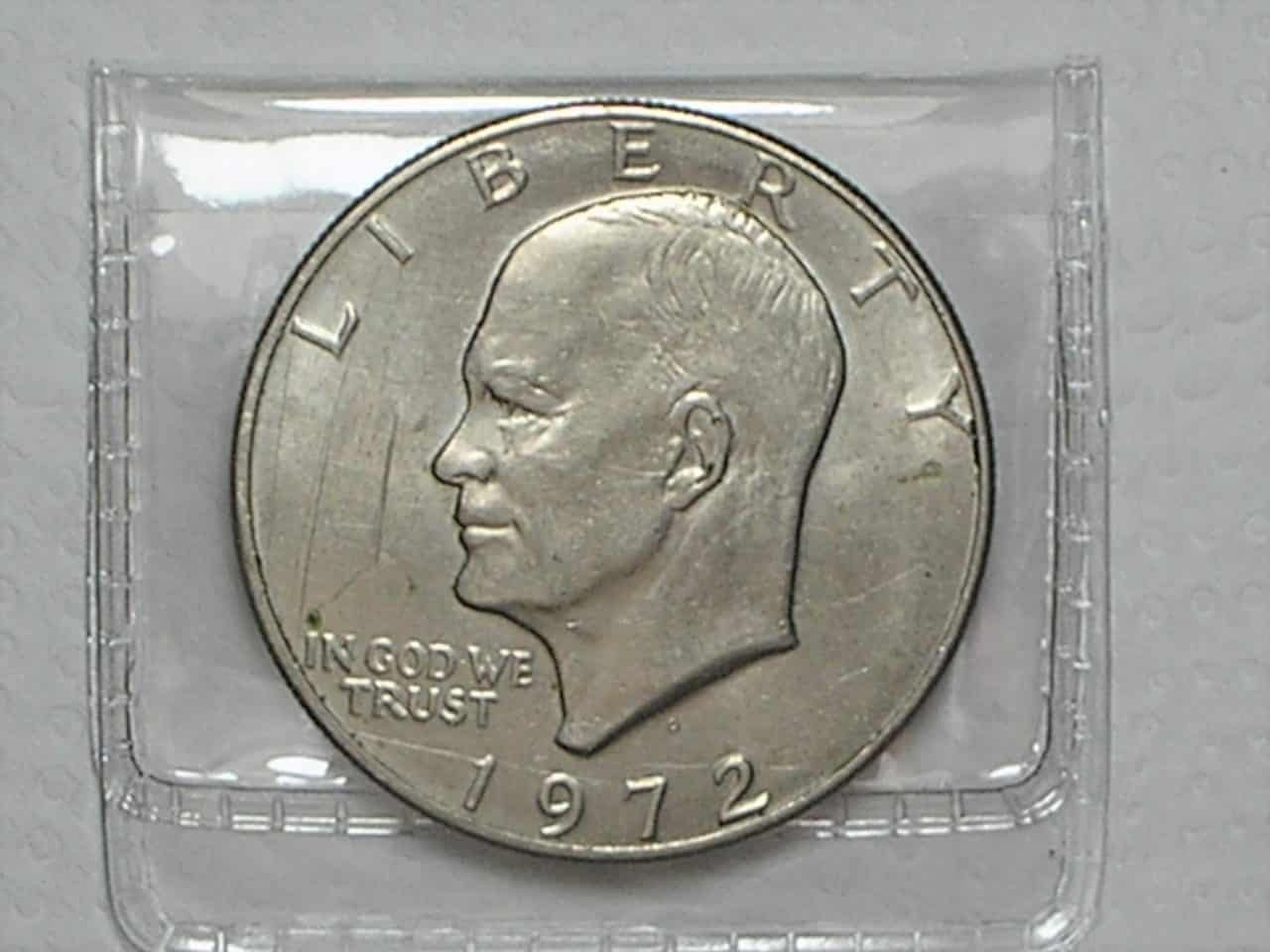 Usa) 1 Dollar - 1972-D / Eisenhower / Níquel / Sob / c-270.2