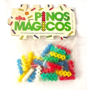 Brinquedo Antigo - Pinos Mágicos Elka - Lacrado - Anos 80
