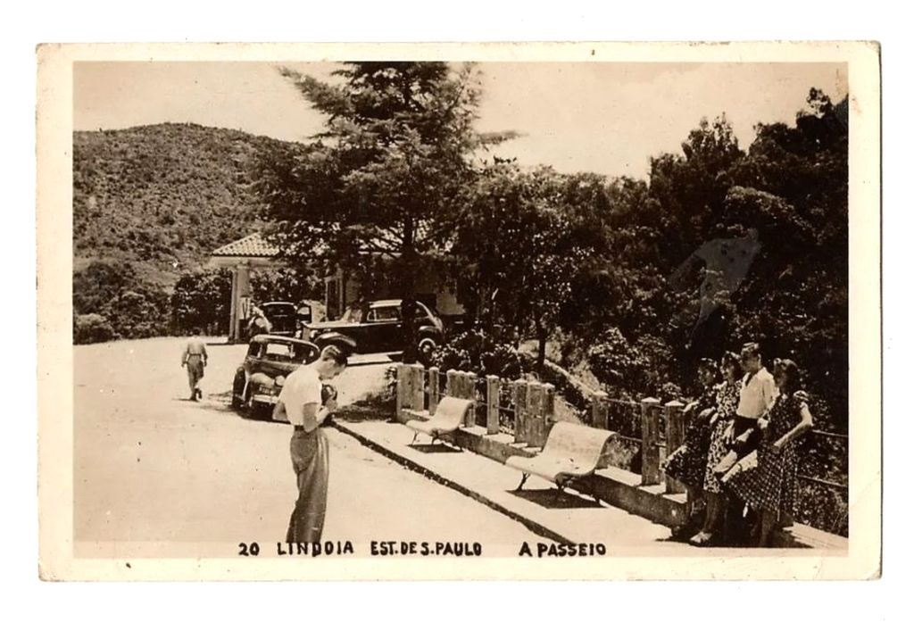 Cartao Postal Fotografico Aguas De Lindoia - Wessel - Anos 50