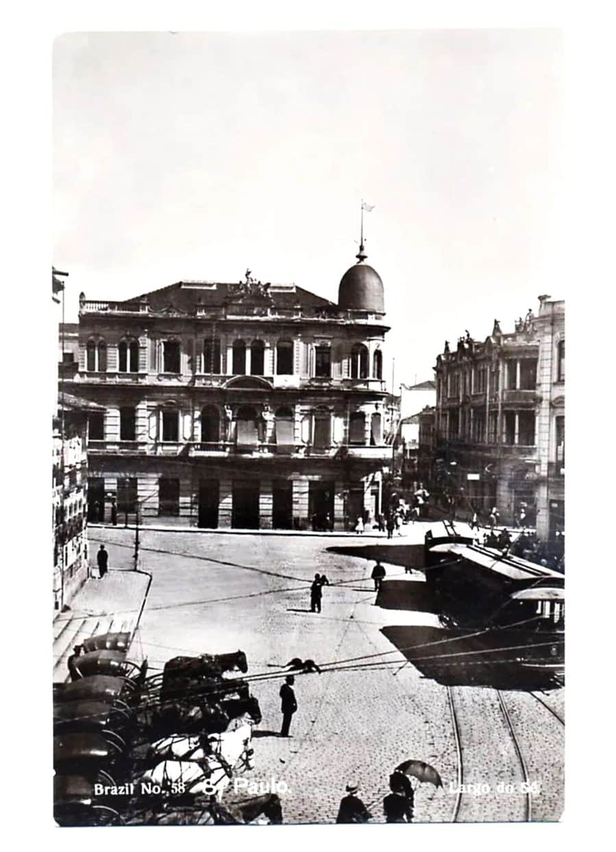 Cartao Postal Fotografico - Largo Da Sé - Sao Paulo - SP - Anos 30