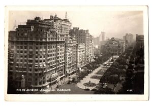 Cartao Postal Praca Marechal Floriano - RJ - Anos 40