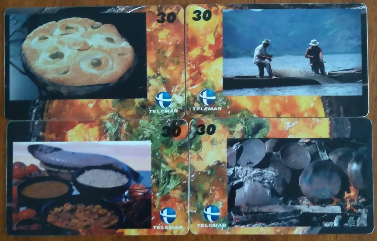 Cartão telefone Brasil Telemar 1999 / Vitória 448 anos Panela de Barro.