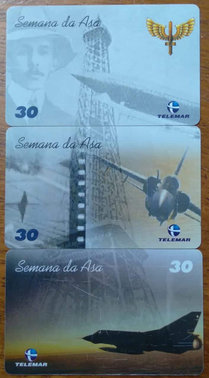 Cartão telefone Brasil Telemar 2001 / Semana da Asa