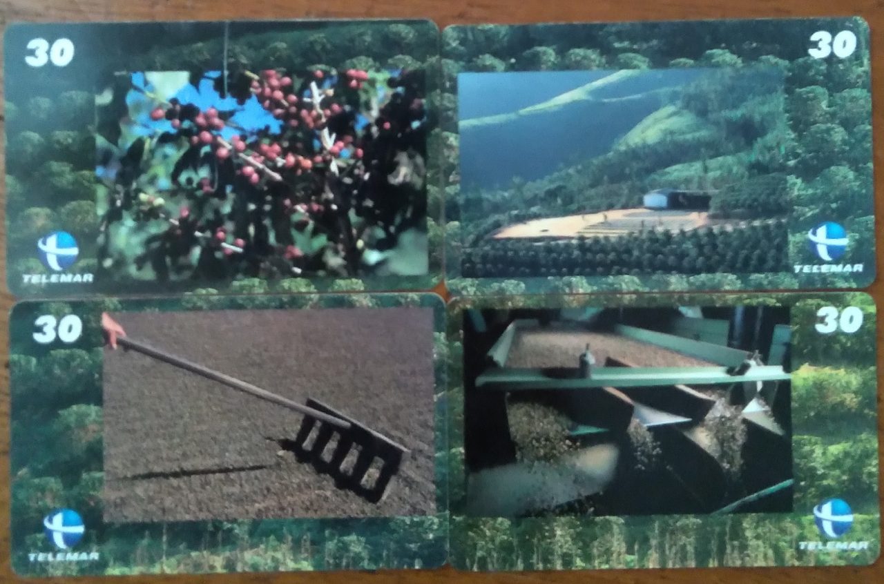 Cartão telefone Brasil Telemar ES 2000 / Cafeicultura