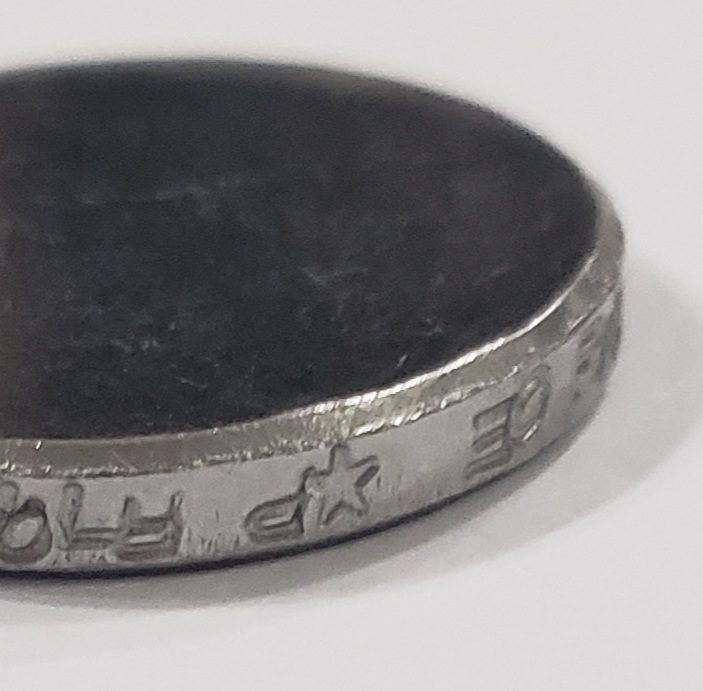 Disco Liso com Orlagem duplicada de 50 Centavos