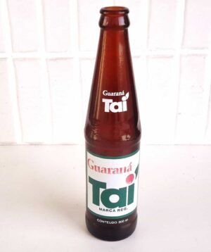 Antiga Garrafa Refrigerante Guaraná Tai - Anos 80
