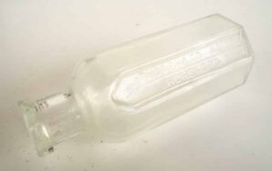 Antigo Vidro De Farmacia - Fosfato Acido Horsford - Vazia - Anos 40