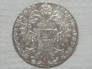 Austria) 1 Thaler - 1780-Sf / Restrike / Maria Theresia Thaler / Flor de Cunho / Prata / m360