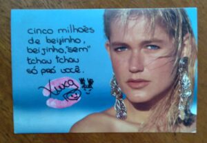 Cartão Postal grande sem endereçamento / Xuxa.