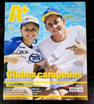 Lance A+ Nº 346 – Clubes Campeões (Flávia Delaroli e Thiago Pereira) – Maio 2007 (Revista)