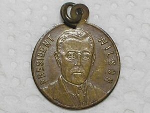 Medalha President Wilson - Homenagem / 19 mm Bronze / box27