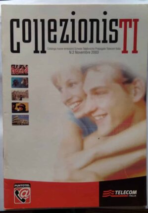 Revista Itália Collezionisti 2 2003 / cartões telefônicos lançados.