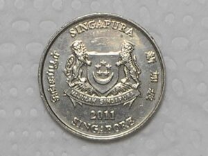 Singapura) 10 Cents - 2011 / Proof Like - Fc / box25
