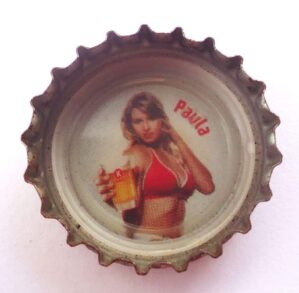 Tampinha Cerveja Kaiser - Serie Garotas - Paula