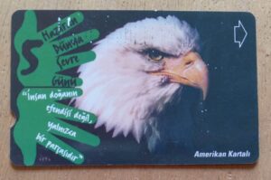 Turquia Türk Telekom 2001 / Animais Selvagens Amerikan Kartah Aguia