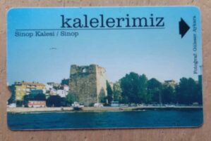 Turquia Türk Telekom 2001 / Kalelerimiz Fortaleza Castelo Sinop.