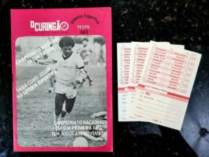 O Curingão Nº 445 - Campeonato Nacional já tem Tabela - Loteria Esportiva Teste 463 - 27/09/1979 (Revista)
