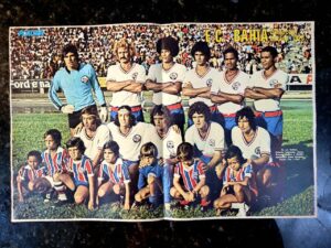 Pôster Revista Placar - Bahia - Campeão Baiano 1973