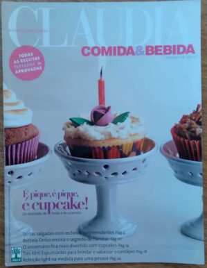 Revista Abril Claudia Comida E Bebida Outubro De 2010 Cupcake 4
