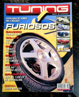 Tuning Som e Carro Nº 08 - Furiosos (Saveiro/Willys/Gol/Golf/Eclipse/Dragster) Dezembro 2003 (Revista)