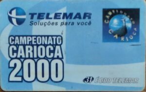 5ab. Ingresso Telemar Campeonato Carioca 2000 / Maracanã final.