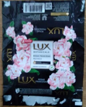 C1 Embalagem Sabonete 85 g / Lux Botanicals Rosas Francesas.