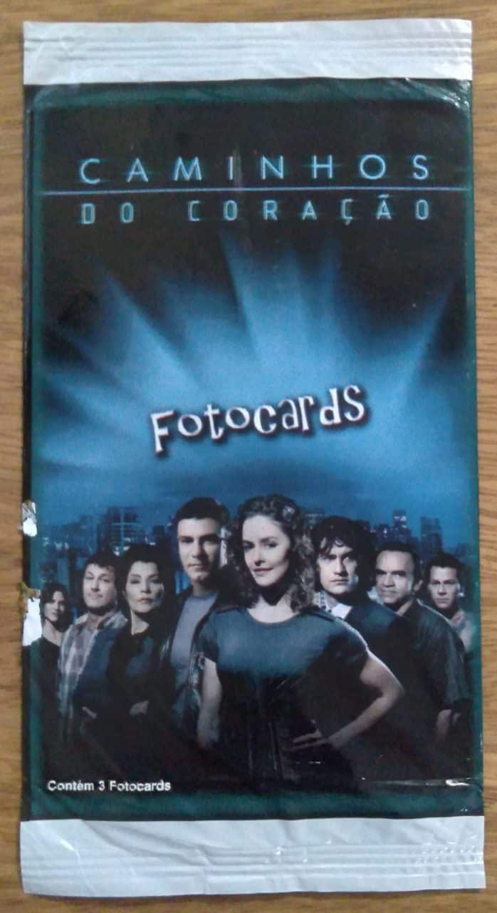 C4 Fotocards Panini Record Caminhos do coração / envelope lacrado