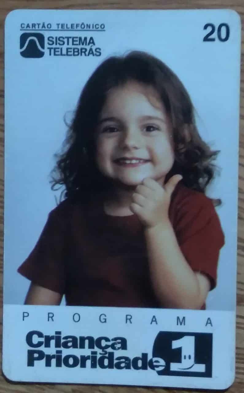 Ct Brasil Telebras 27 / Criança Prioridade 1998.