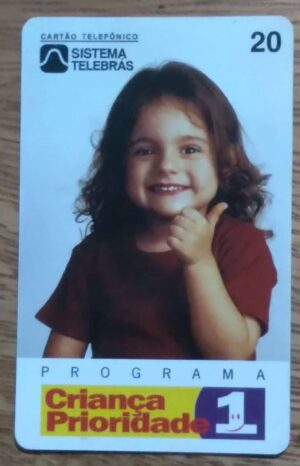 Ct Brasil Telebras CTBC 1998 / Criança Prioridade.