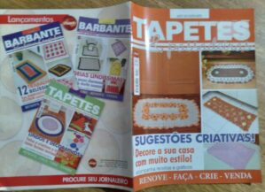 Revista Arte de fazer arte 56 / Tapetes e passadeiras receitas e gráficos.